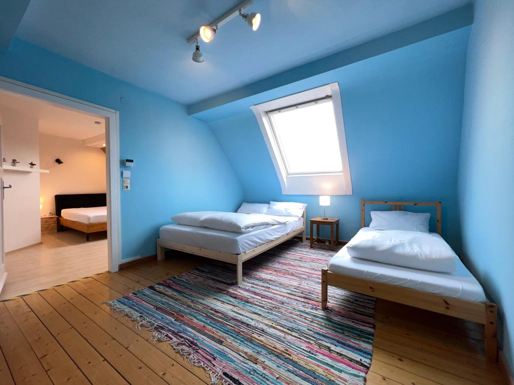 Uebernachten In Grosser Maisonette-Wohnung By Rabe Карлсруе Екстер'єр фото